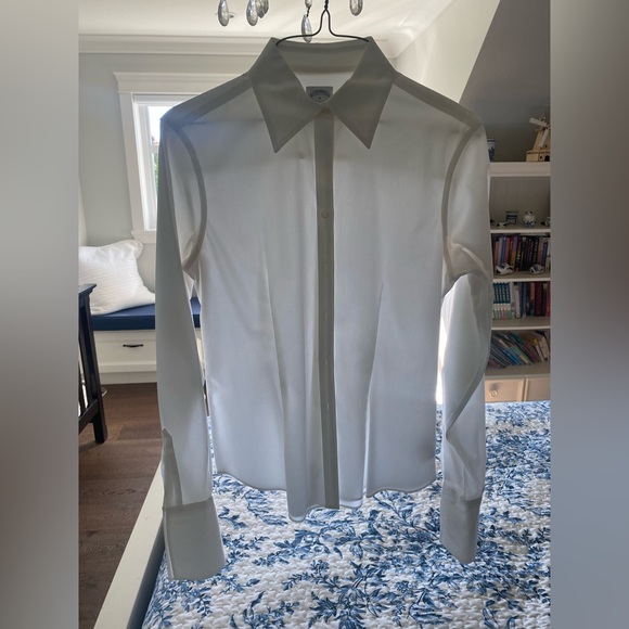 Brooks Brothers white dress shirt - Picture 7 of 13